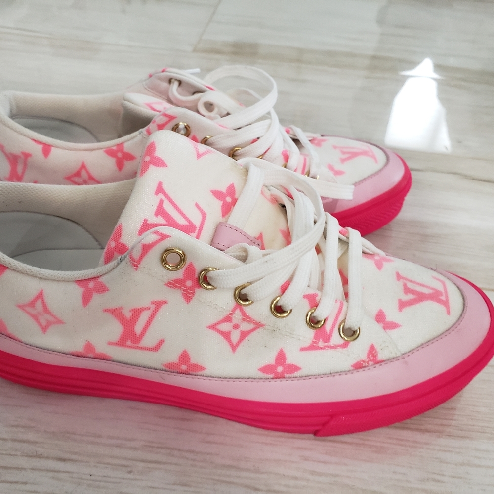 Louis Vuitton Stellar sneakers hot pink size 36